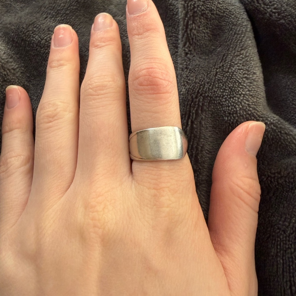 Silver Spoon Ring